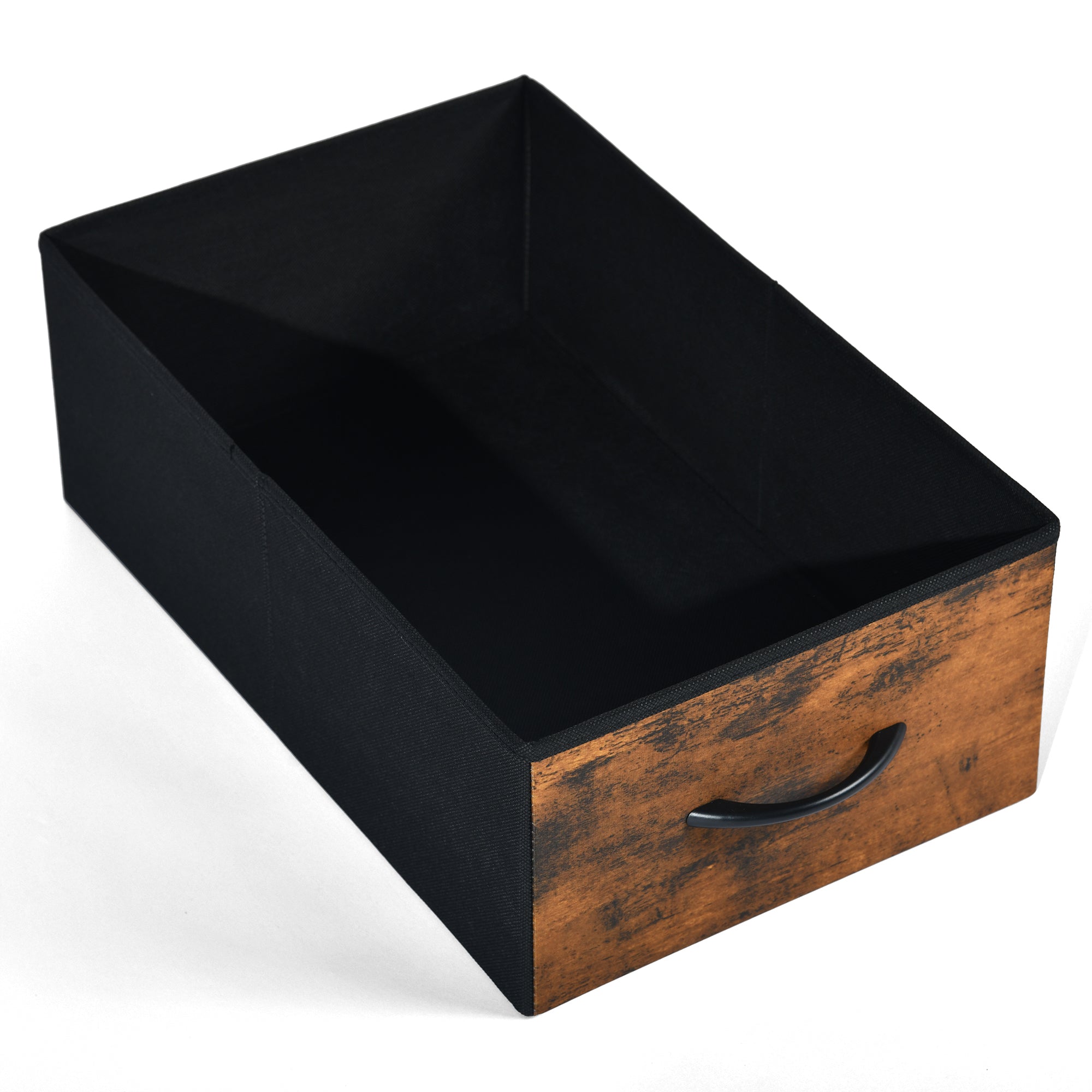 Carlin 39” 2-Tier Vintage Coffee Table with 2 Storage Drawers