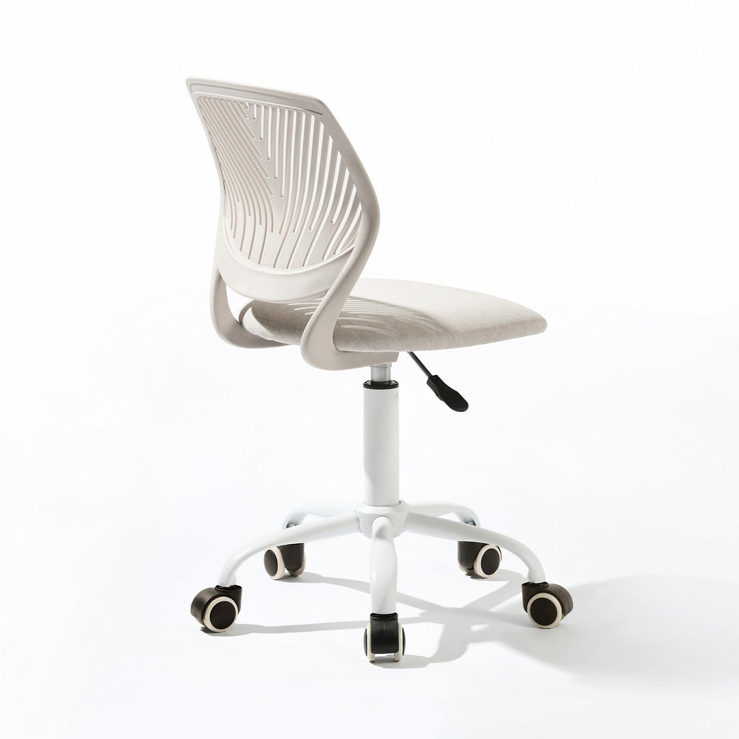 Carnation Fabric Study Chair - Morandi Colors, Ergonomic Design
