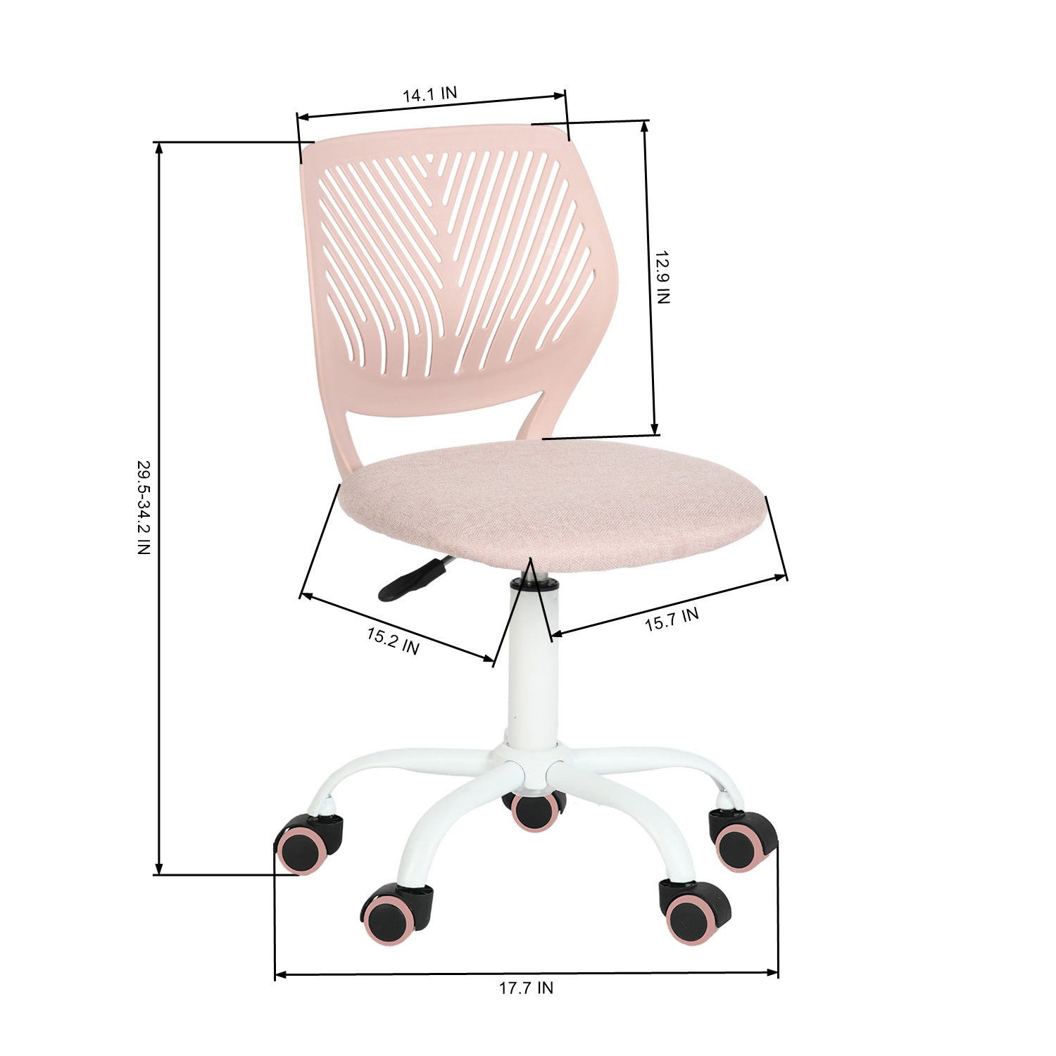 Lecce Pink Vanity Set Hollywood Lighted Mirror Desk with CARNATION Morandi Fabric Swivel Chair