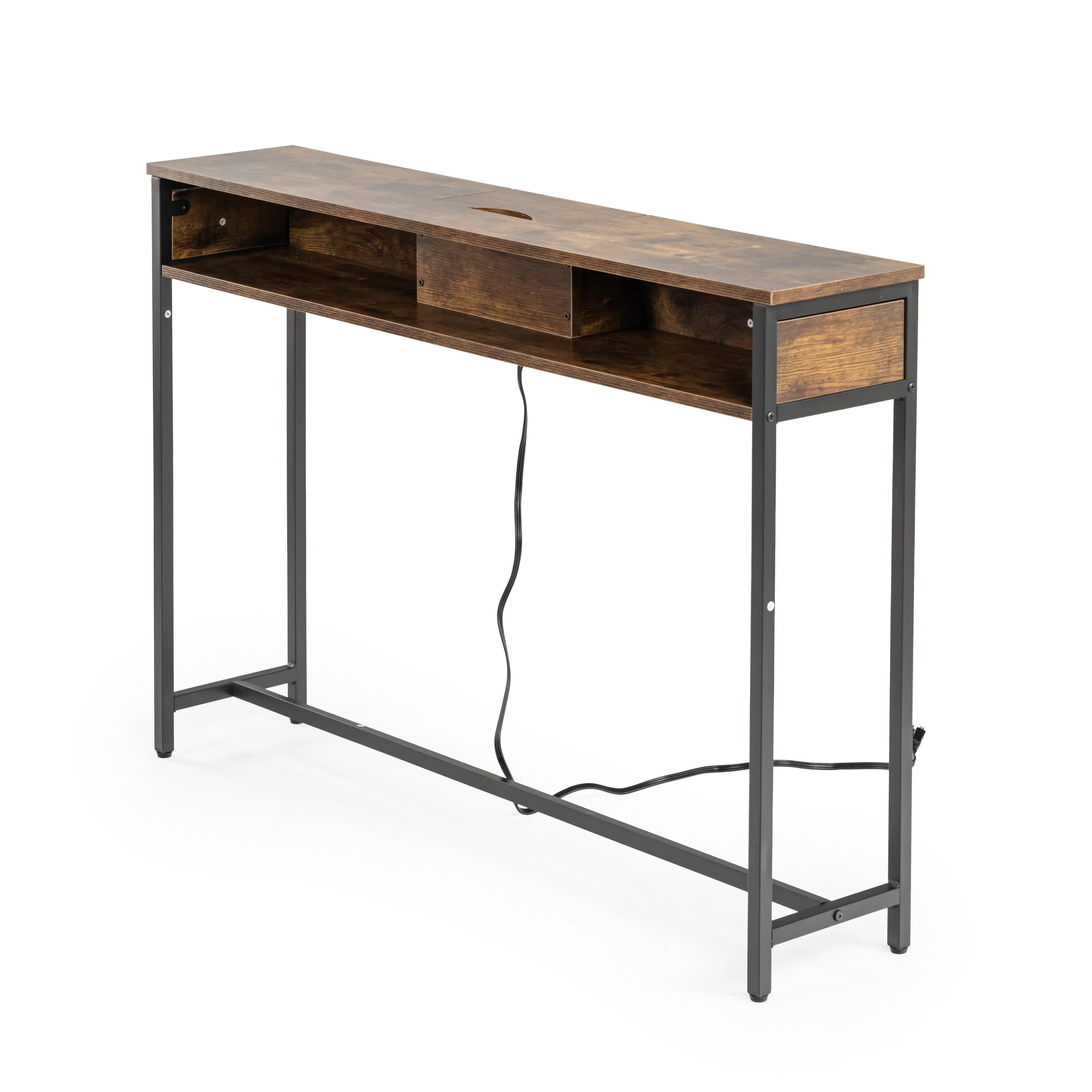 Caro 47" Console Table Multi-Scenario Storage USB Charging