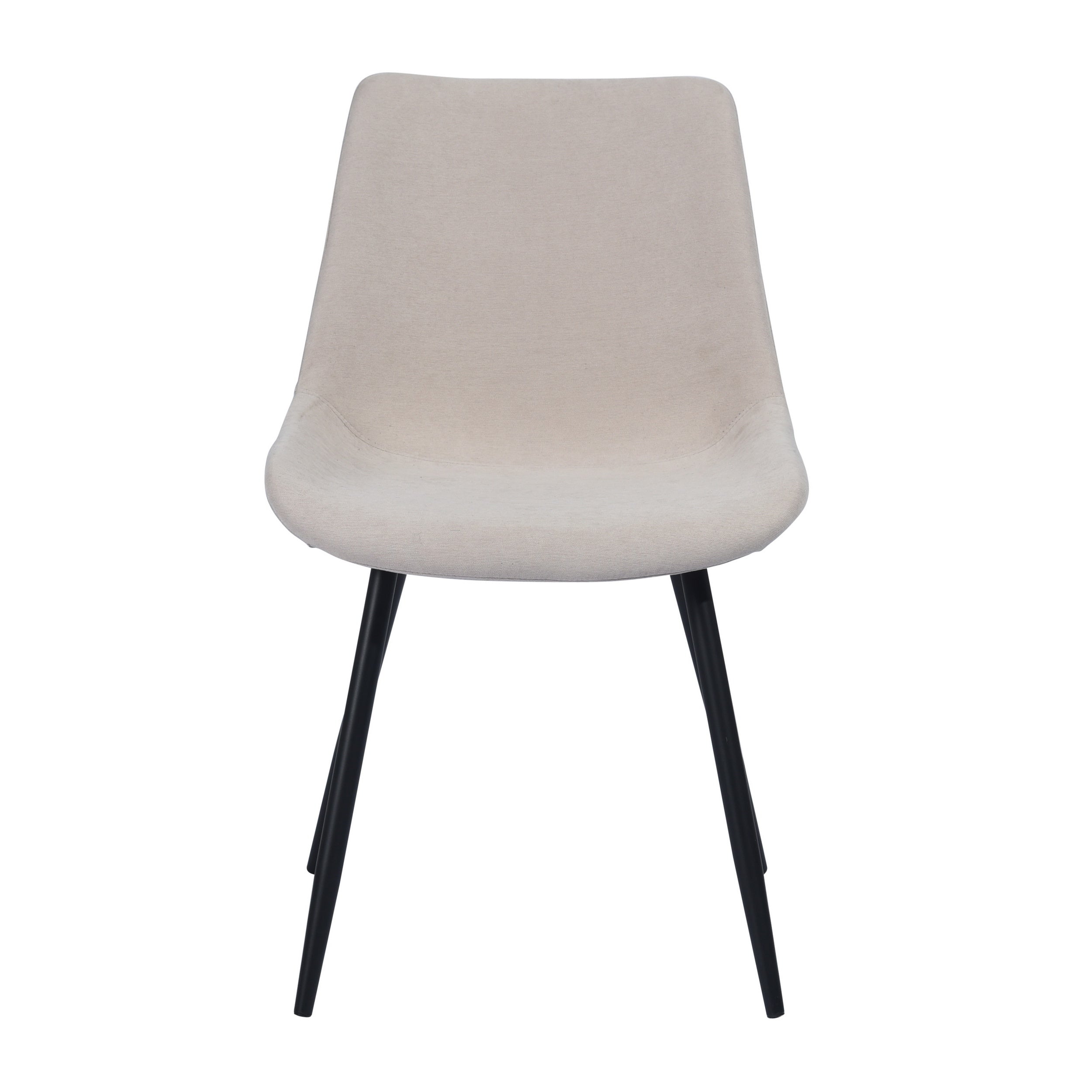 Homy Casa Casemiro 4PC Fabric Beige Dining Chairs