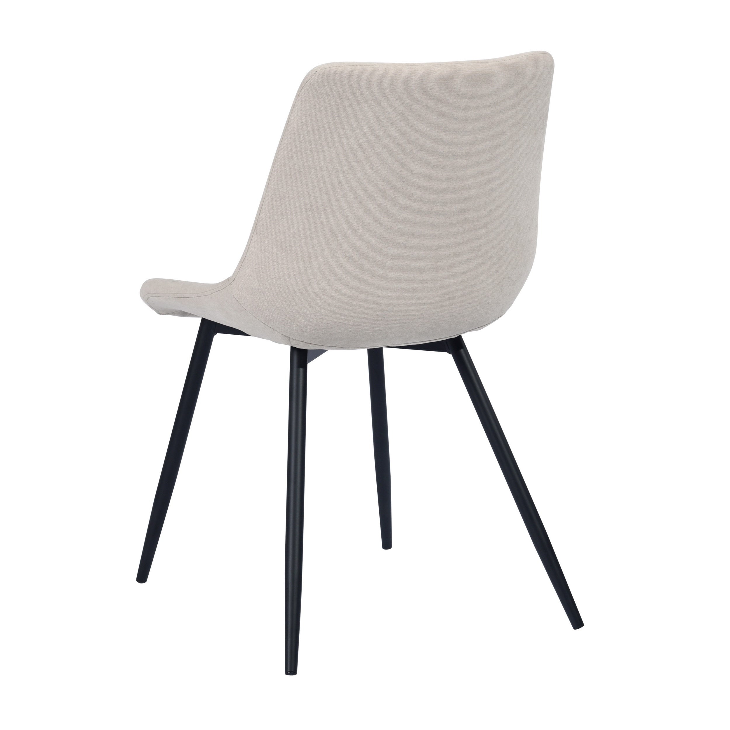 Homy Casa Casemiro 4PC Fabric Beige Dining Chairs