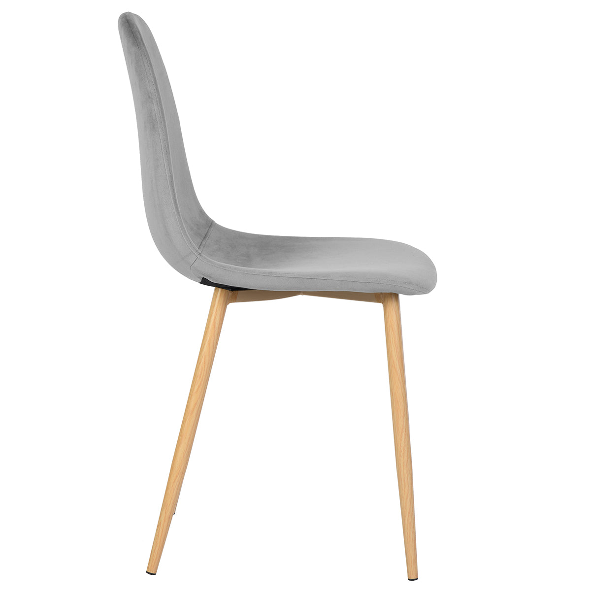 Rookie 5 Piece Dining Table Set with 4 Charlton Upholstered Chairs