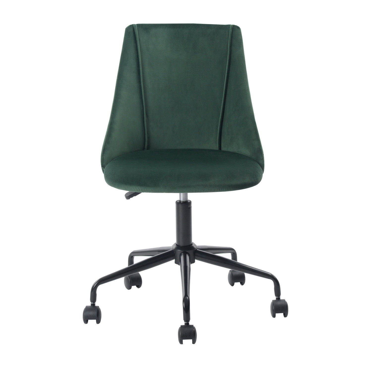 Homy Casa Cian Modern Velvet Upholstery Task Chair, Open Box