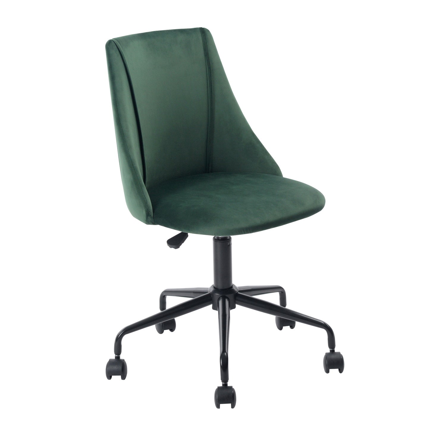 Homy Casa Cian Modern Velvet Upholstery Task Chair, Open Box