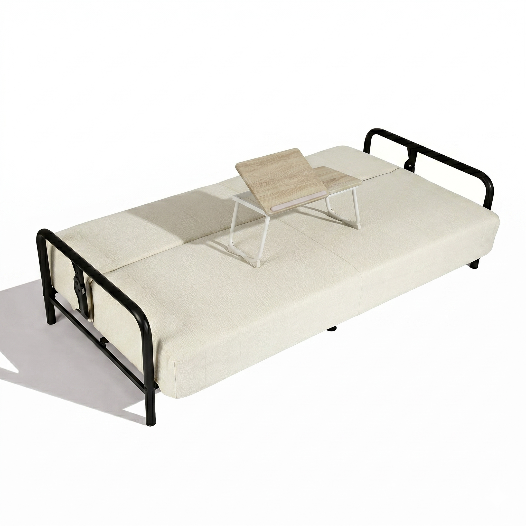 CLICKO 78" 3-Seater Sofa Bed 8" Spring Extra Wide Sleep Easy Assembly