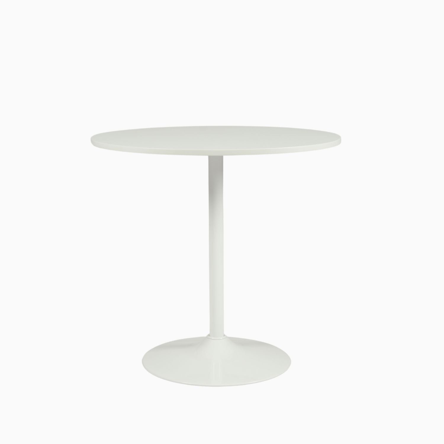 Homy Casa CLIFT WHITE E Dining Table "31.5" Square for Dining and Workspace