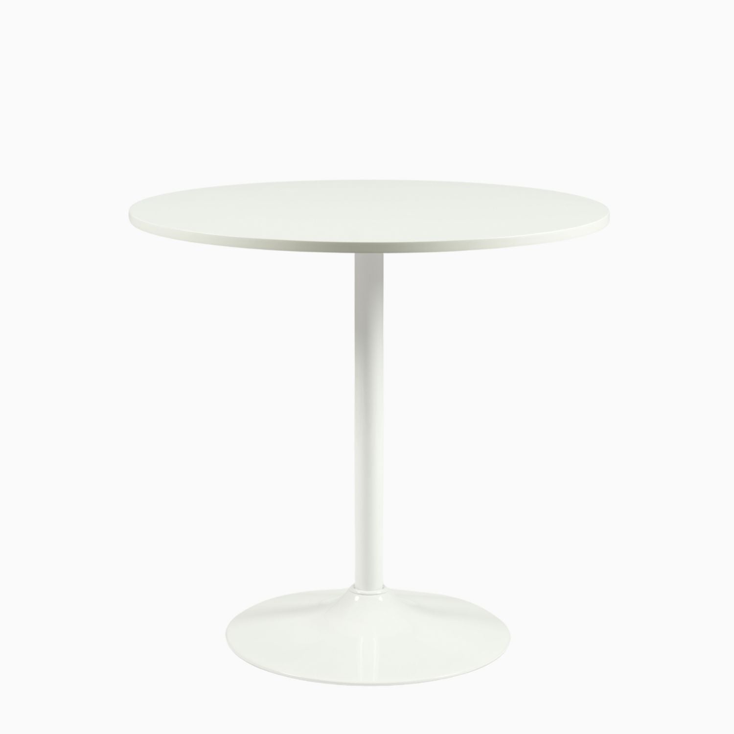 Homy Casa Clift White B 31.5" Round Dining Table Open Box
