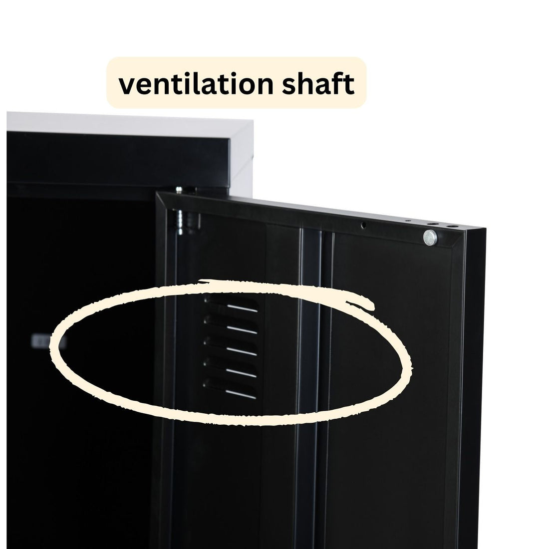 Councilbluffs Free stand Full metal Locker