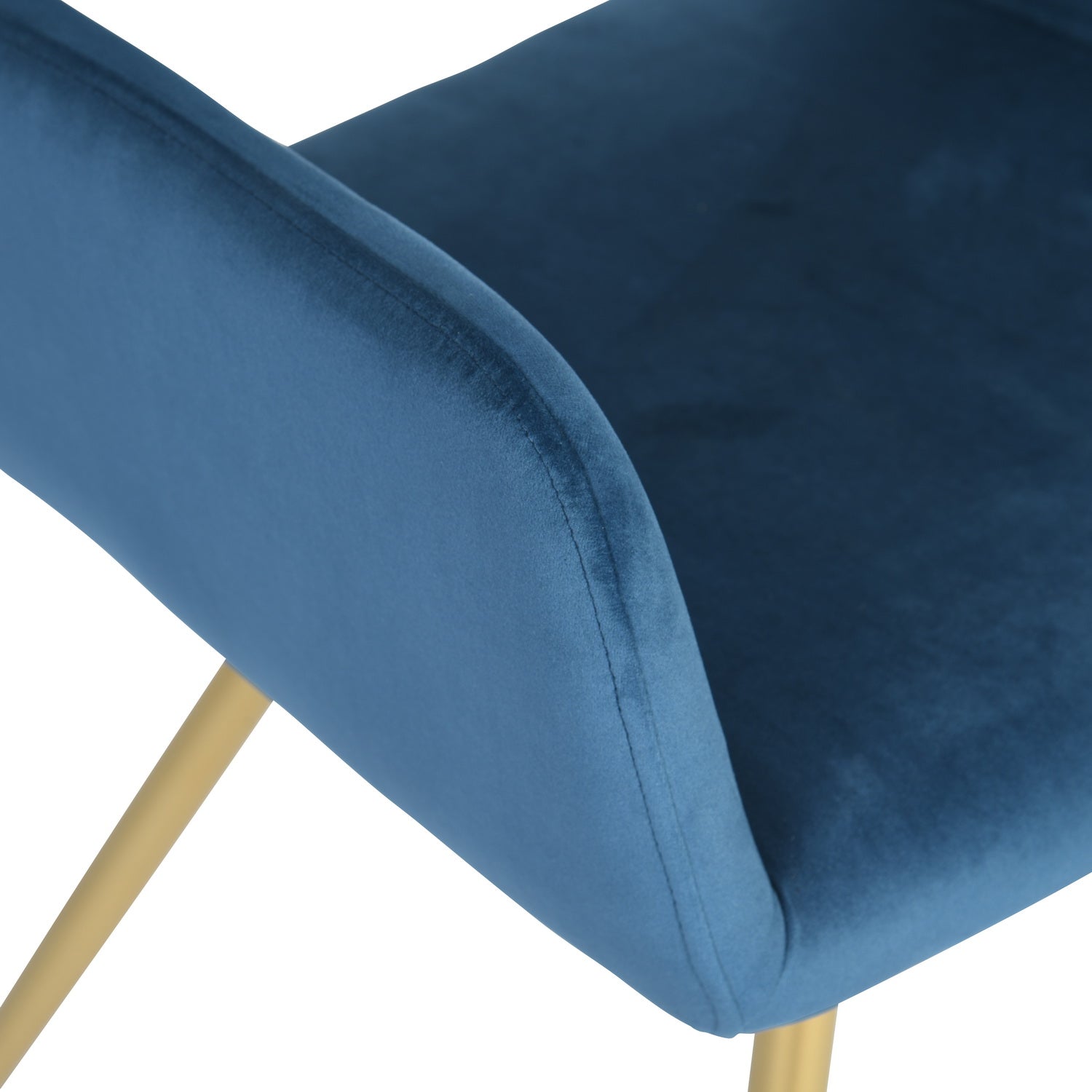 Homy Casa CRW-DC003 AGATE 2PCS Velvet Dining Chair for Kitchen and Dining Room Open Box