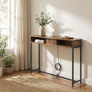 Caro US 47" Console Table Multi-Scenario Storage USB Charging