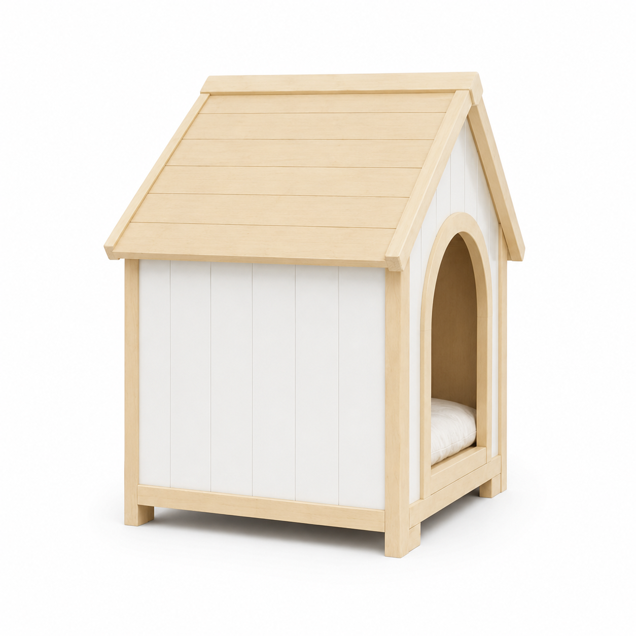 Brookside 24" Wood Indoor Pet House for Small Dogs & Cats with Cushion