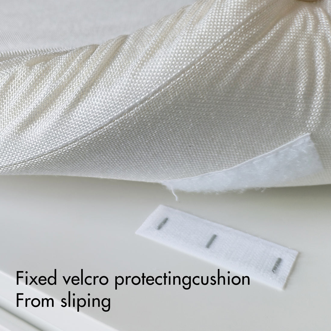 Velcro-Fastened Cushion Top