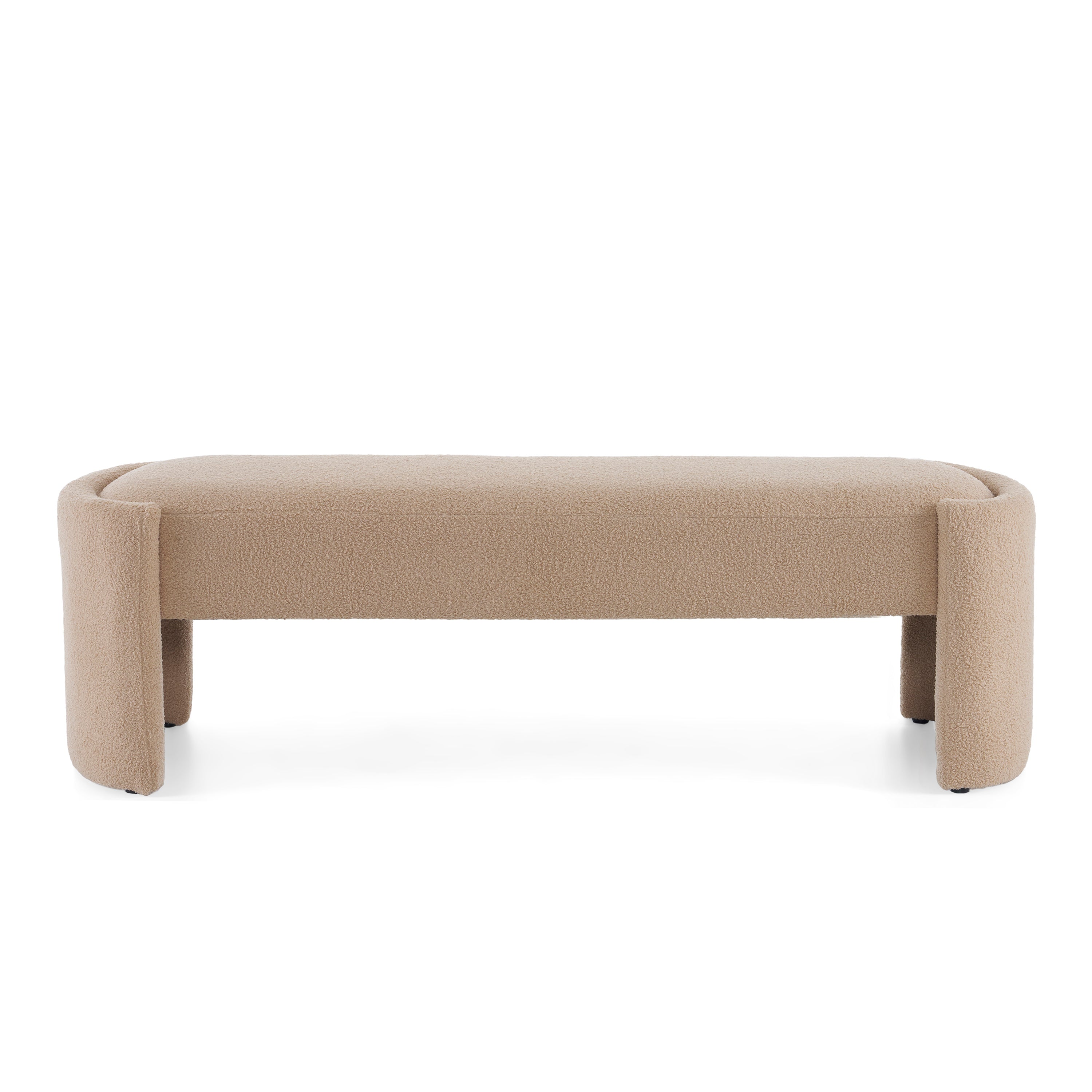 Coeur 61" Upholstered Ottoman Bench