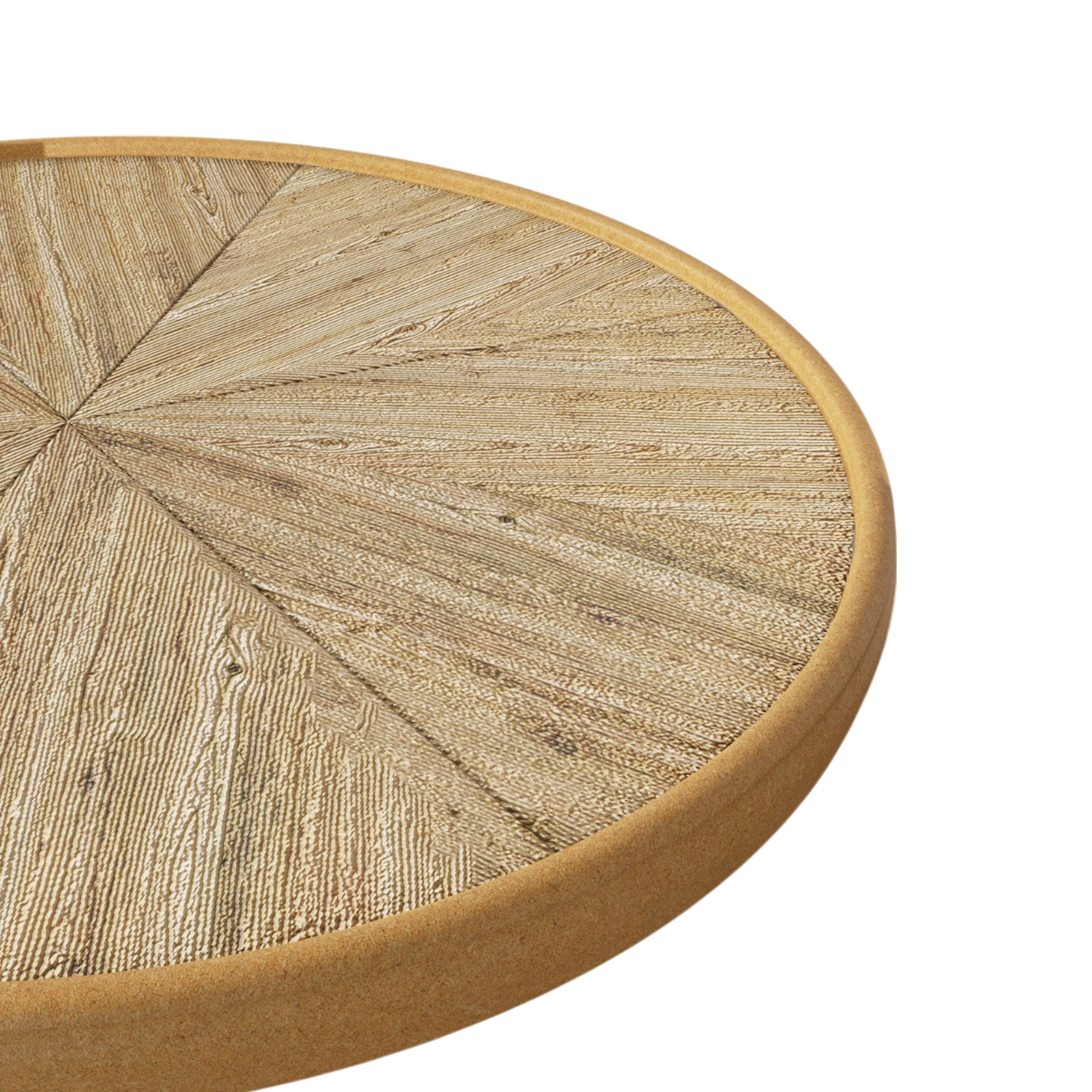 Colmar 19.9" Round Pedestal End Table with Wood Top