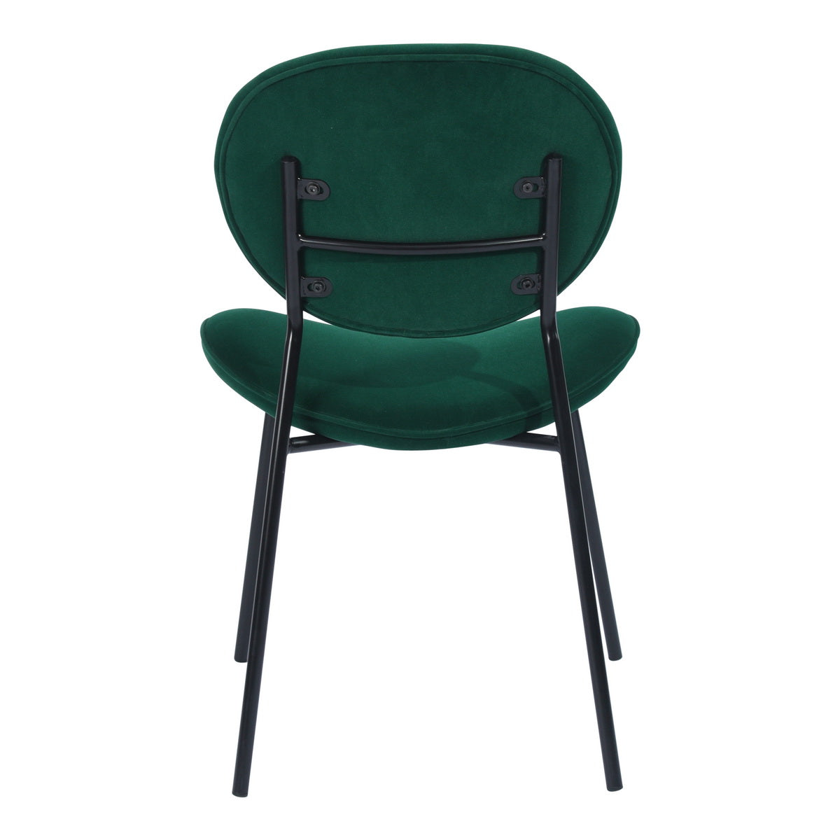 Homy Casa Darida Modern Velvet Dining Chair Set of 4, Frost Green, Open Box