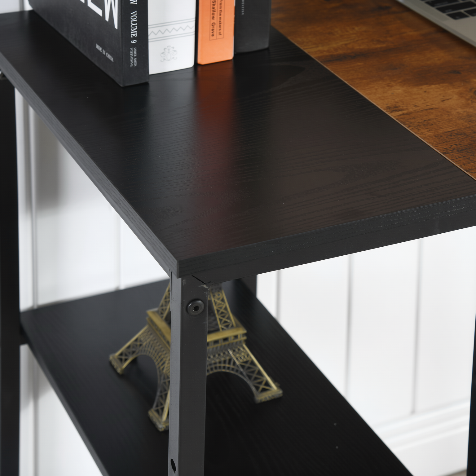 Homy Casa DEMBE 39” Multi-Purpose Desk and Storage Shelf