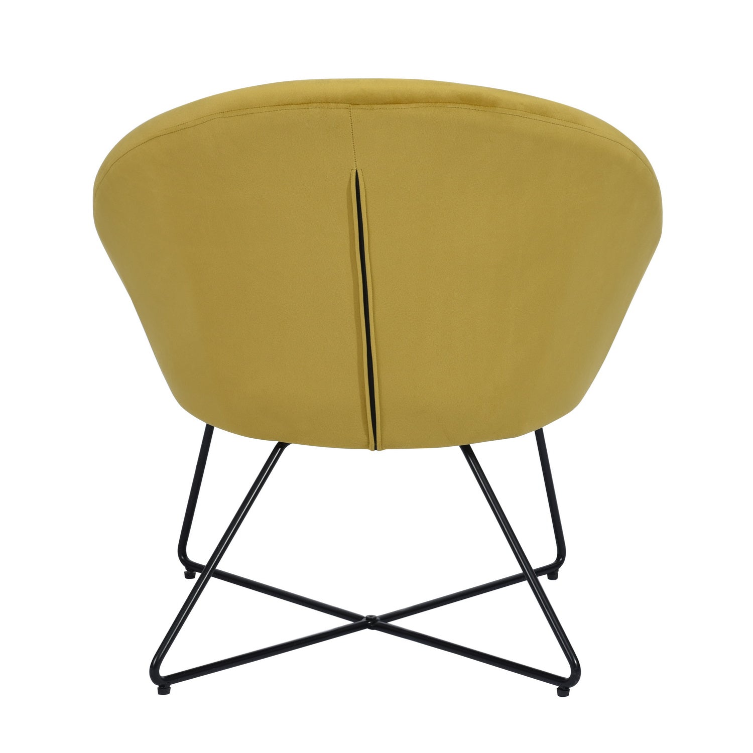 Homy Casa DOUMBIA SIENNA Armchair Modern Velvet Accent Chair for Living Room or Bedroom Open Box