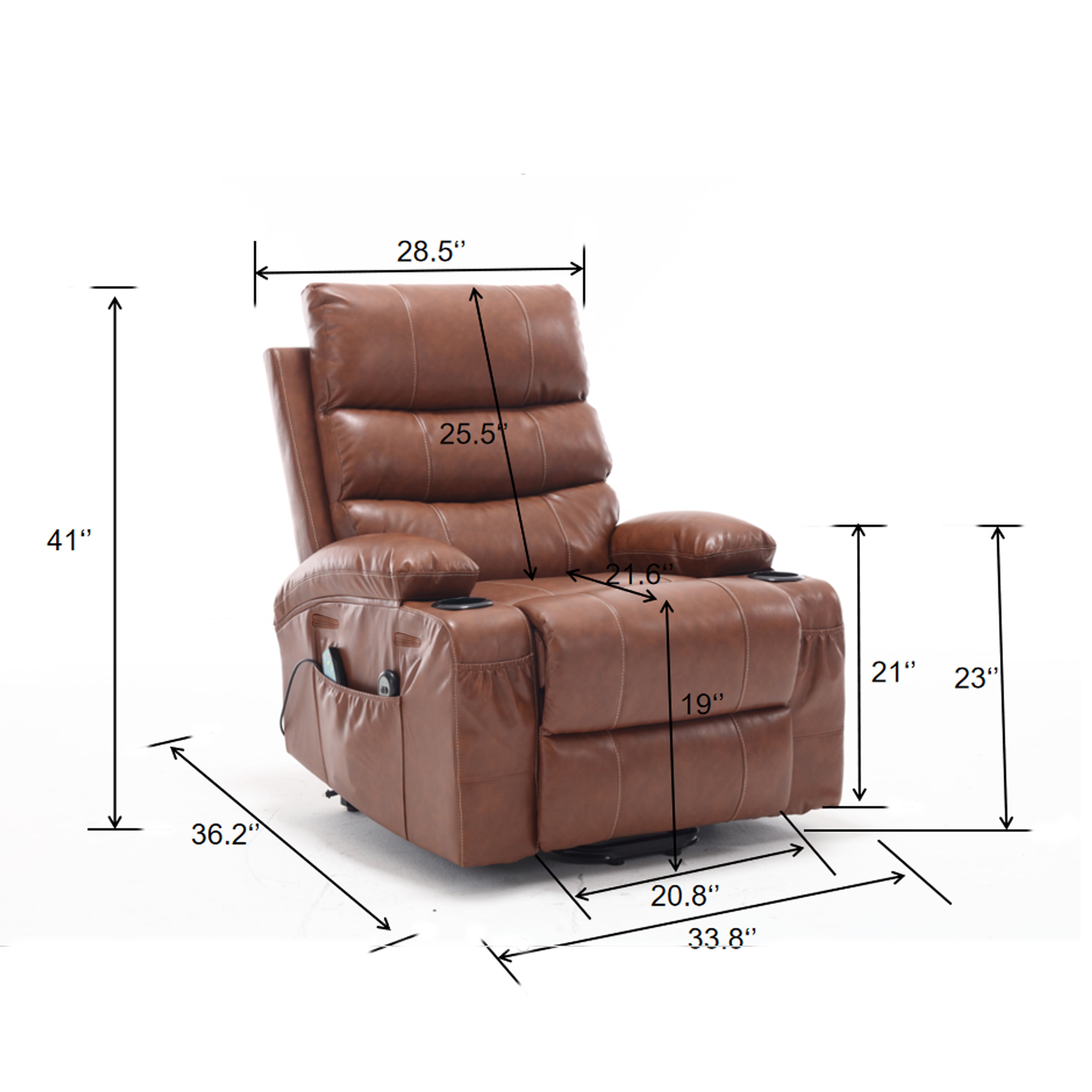 Sequoia 21" Electric Power Lift Recliner Chair