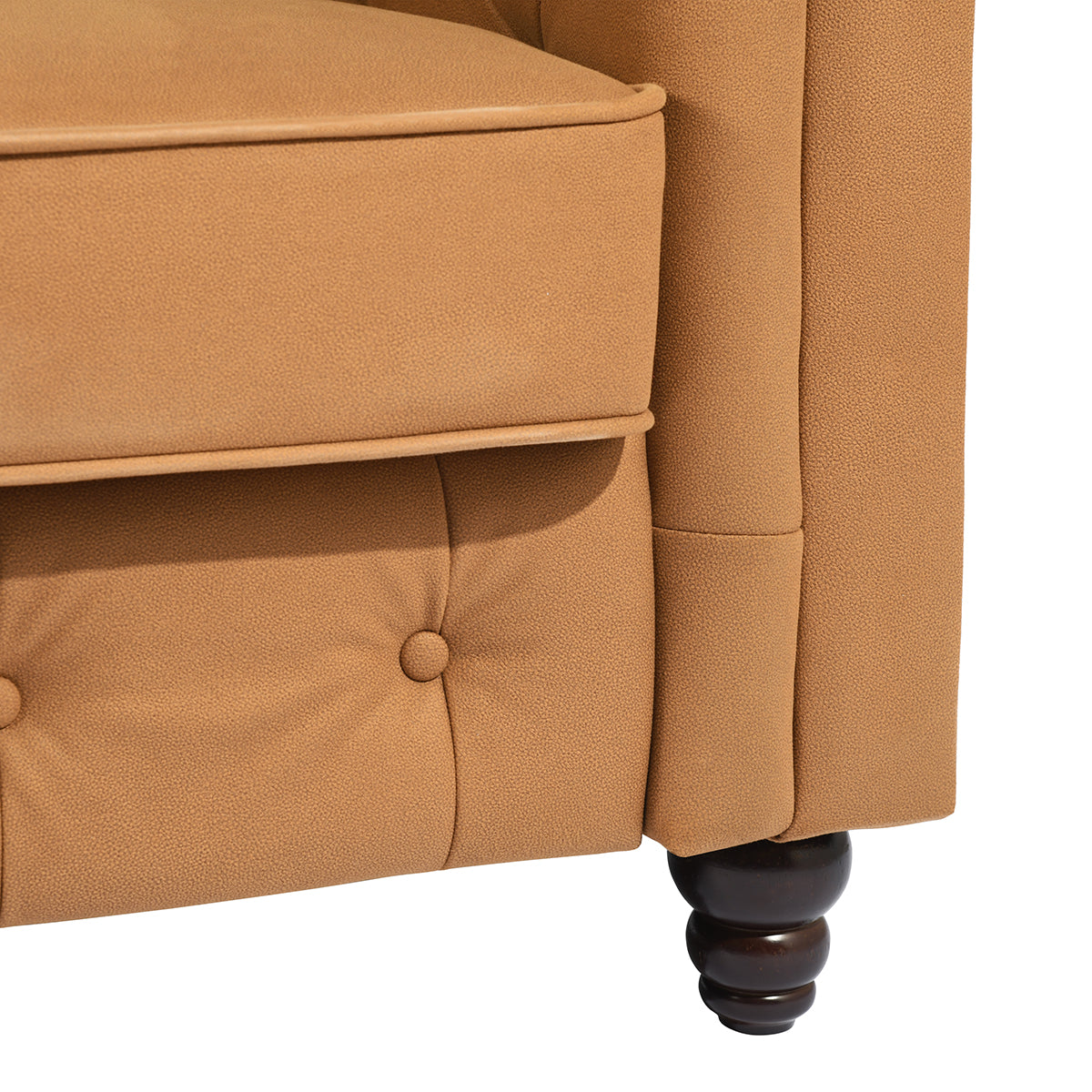 Homy Casa EDWINA DOUBLE SEATER 67" Loveseat for Living Room, Bedroom, Office, Apartment, Dorm, Home, Workspace, Small Space Open Box