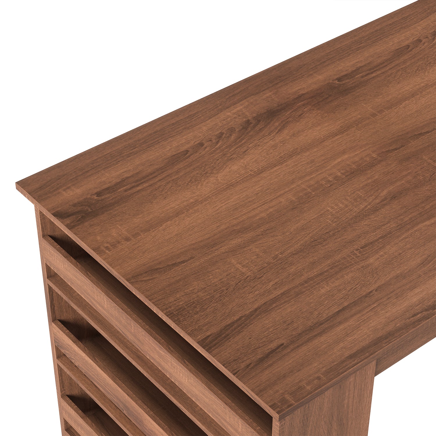 Homy Casa ELROY+LUCETTA 3PC Dining Set with Brown Table and 2 LUCETTA Green Dining Chairs Open Box