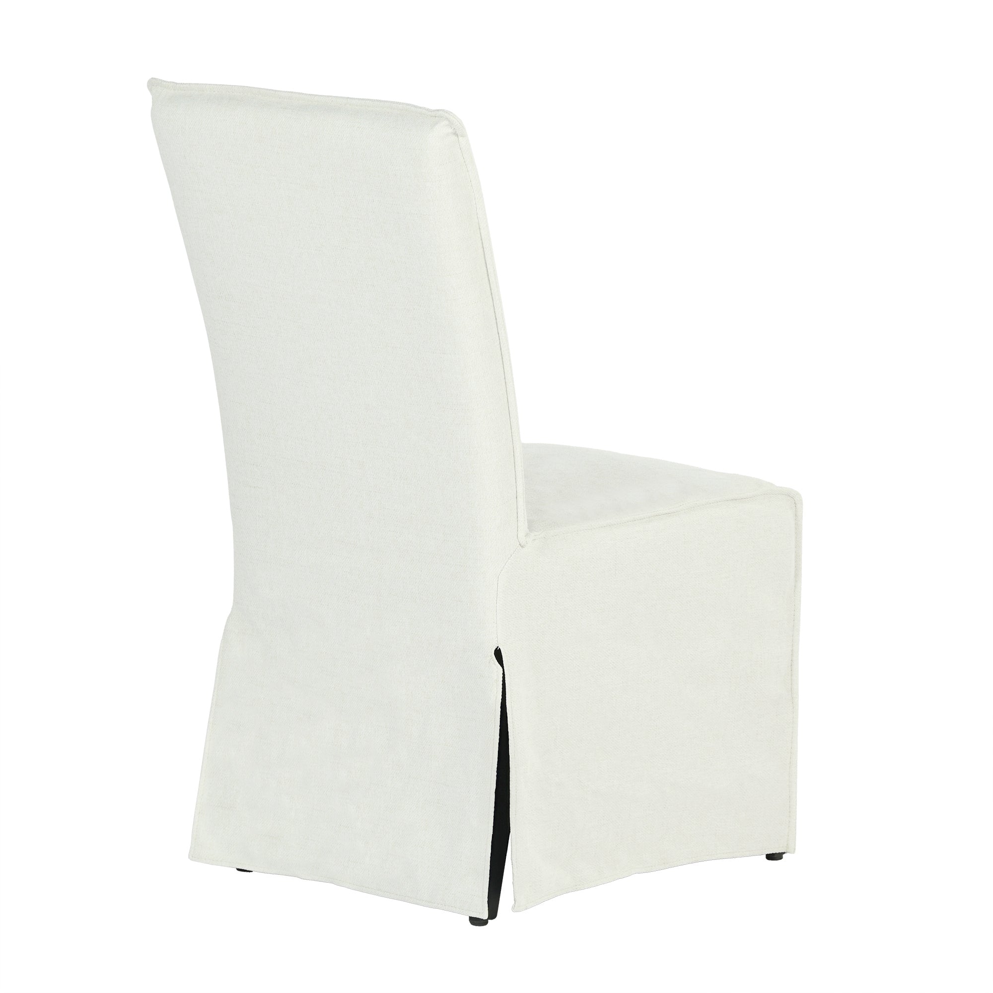 Homy Casa ELVO Beige Dining Chair 2PK 19.69" W x 25.79" D x 37.01" H Dining Seating Set