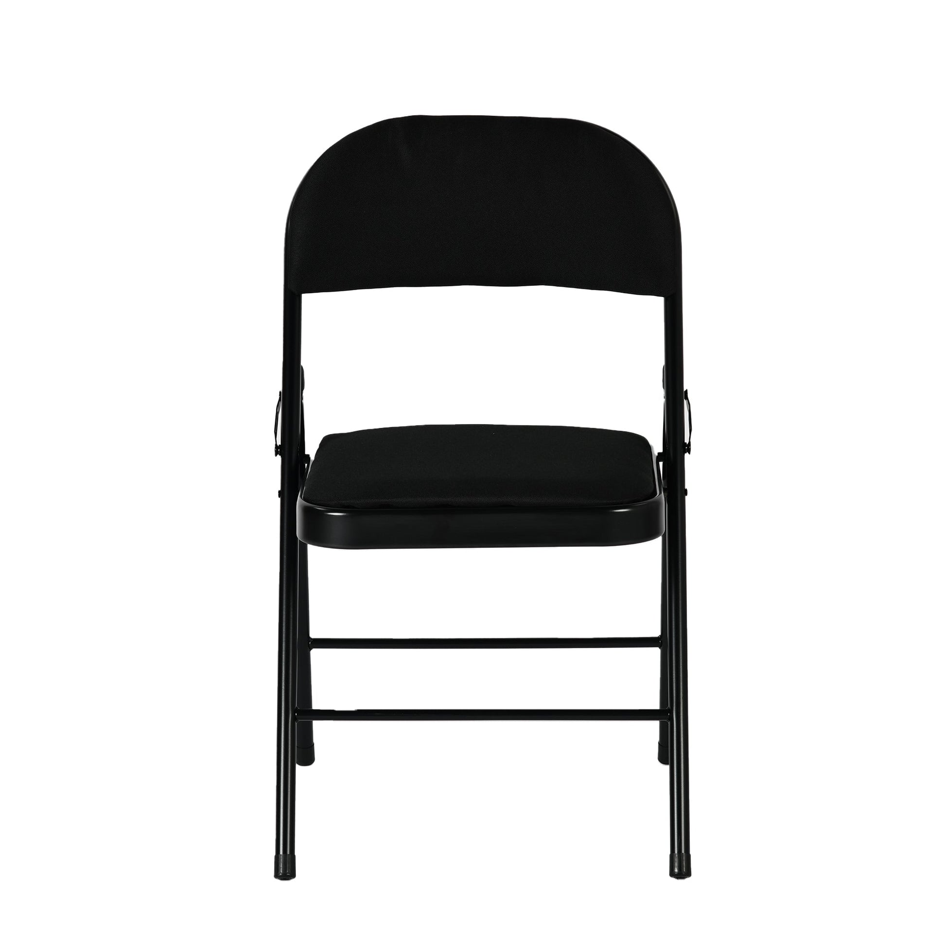 Fair Black metal Folding Chairs-HOMY CASA