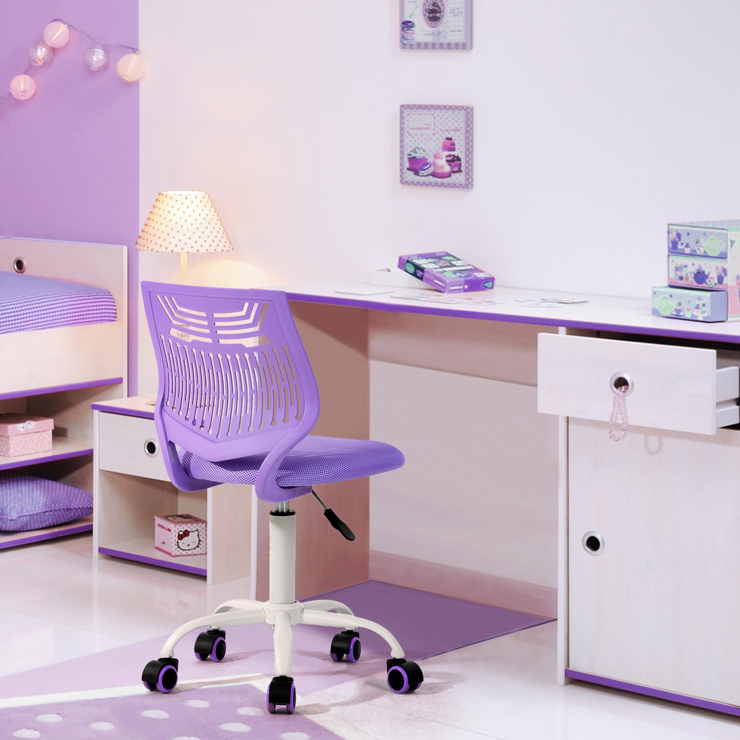 Favors Ergonomic Study Chair, Adjustable, Skeleton Backrest