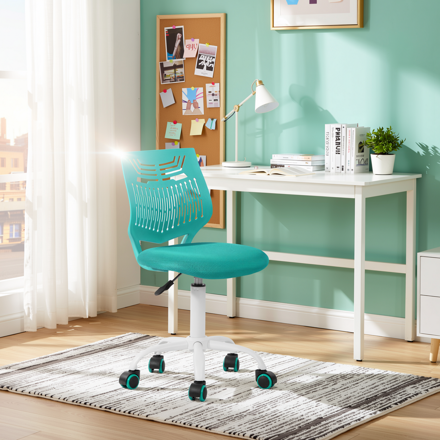 Favors Ergonomic Study Chair, Adjustable, Skeleton Backrest