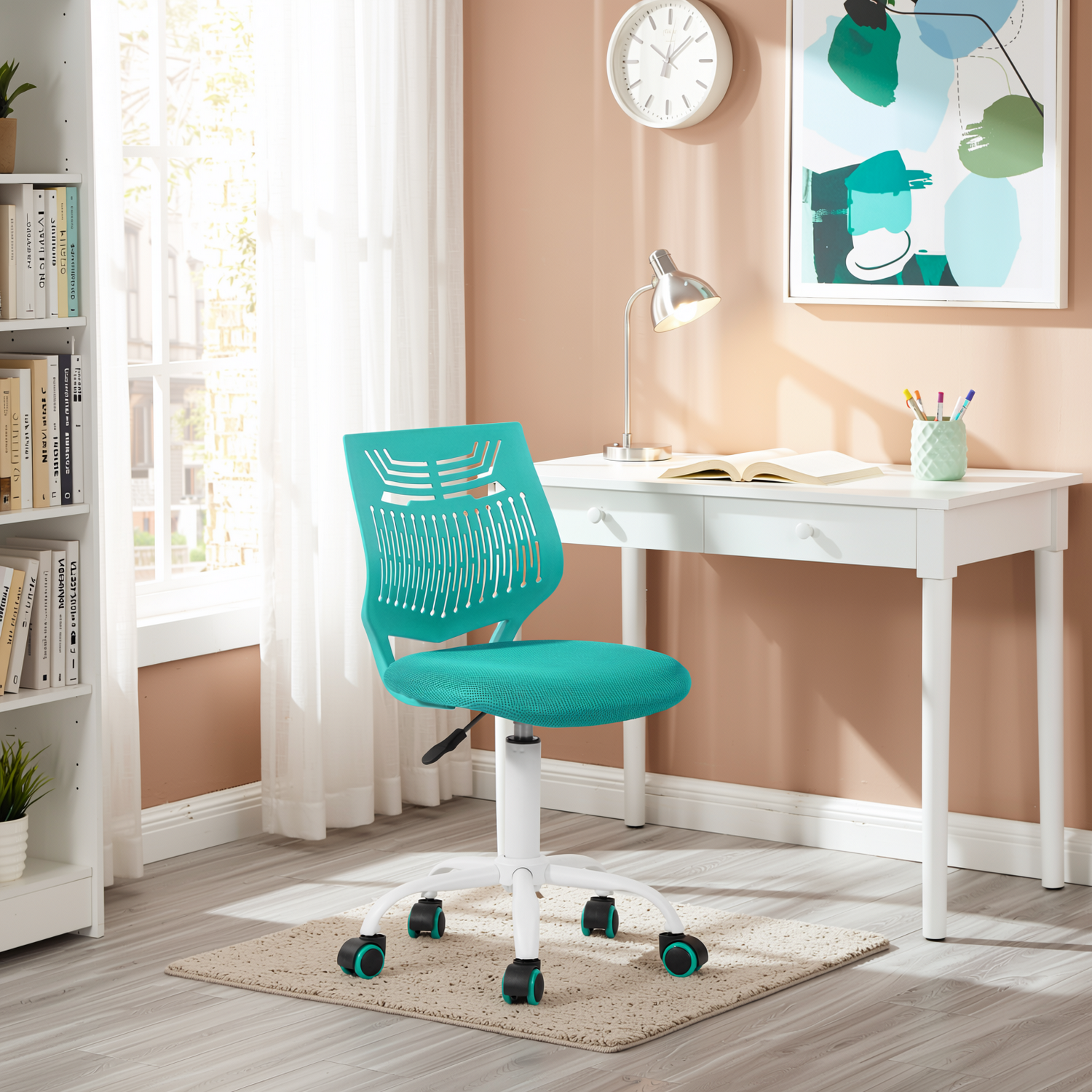 Favors Ergonomic Study Chair, Adjustable, Skeleton Backrest
