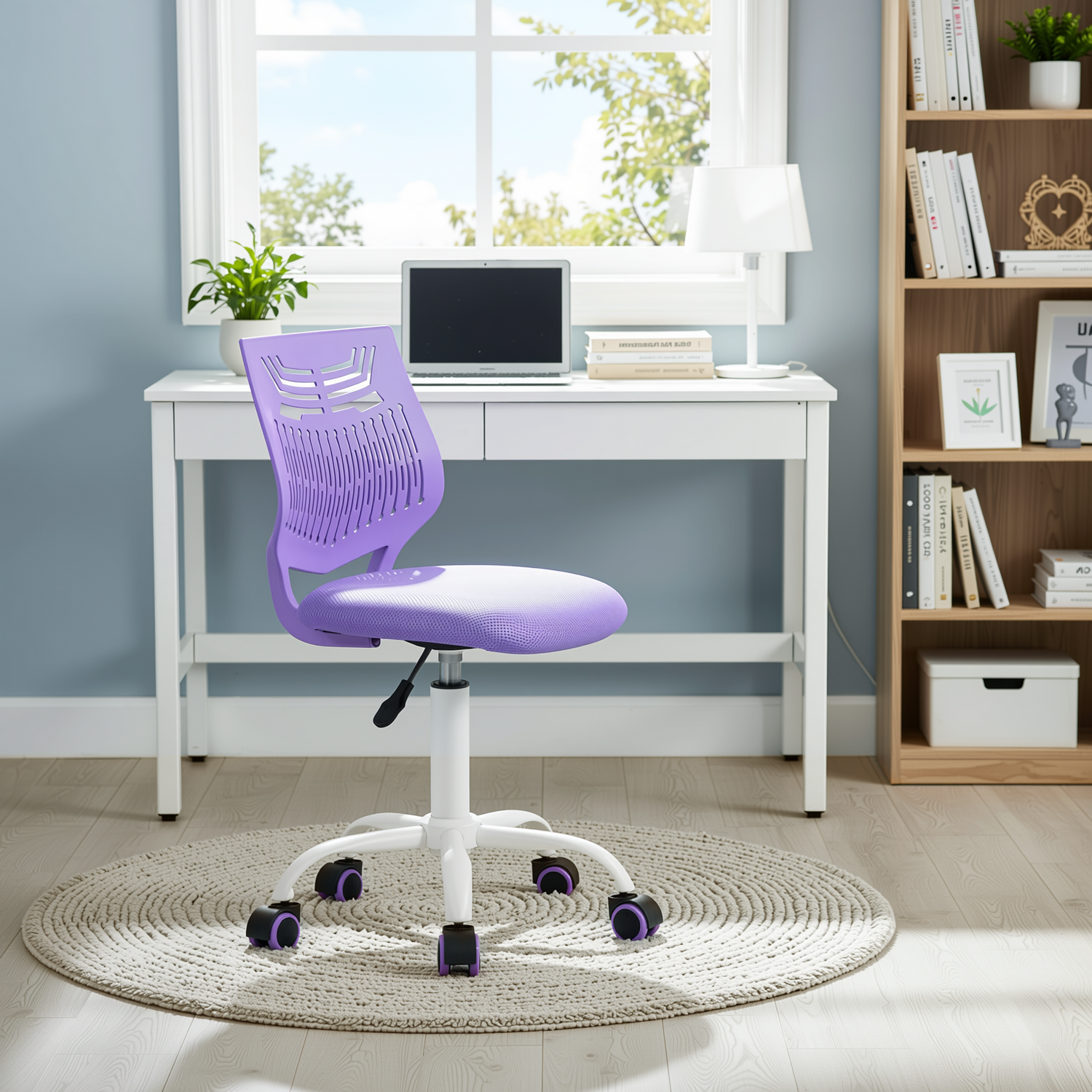 Favors Ergonomic Study Chair, Adjustable, Skeleton Backrest