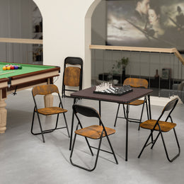 Fern 34" Folding Table Compact Space Saving