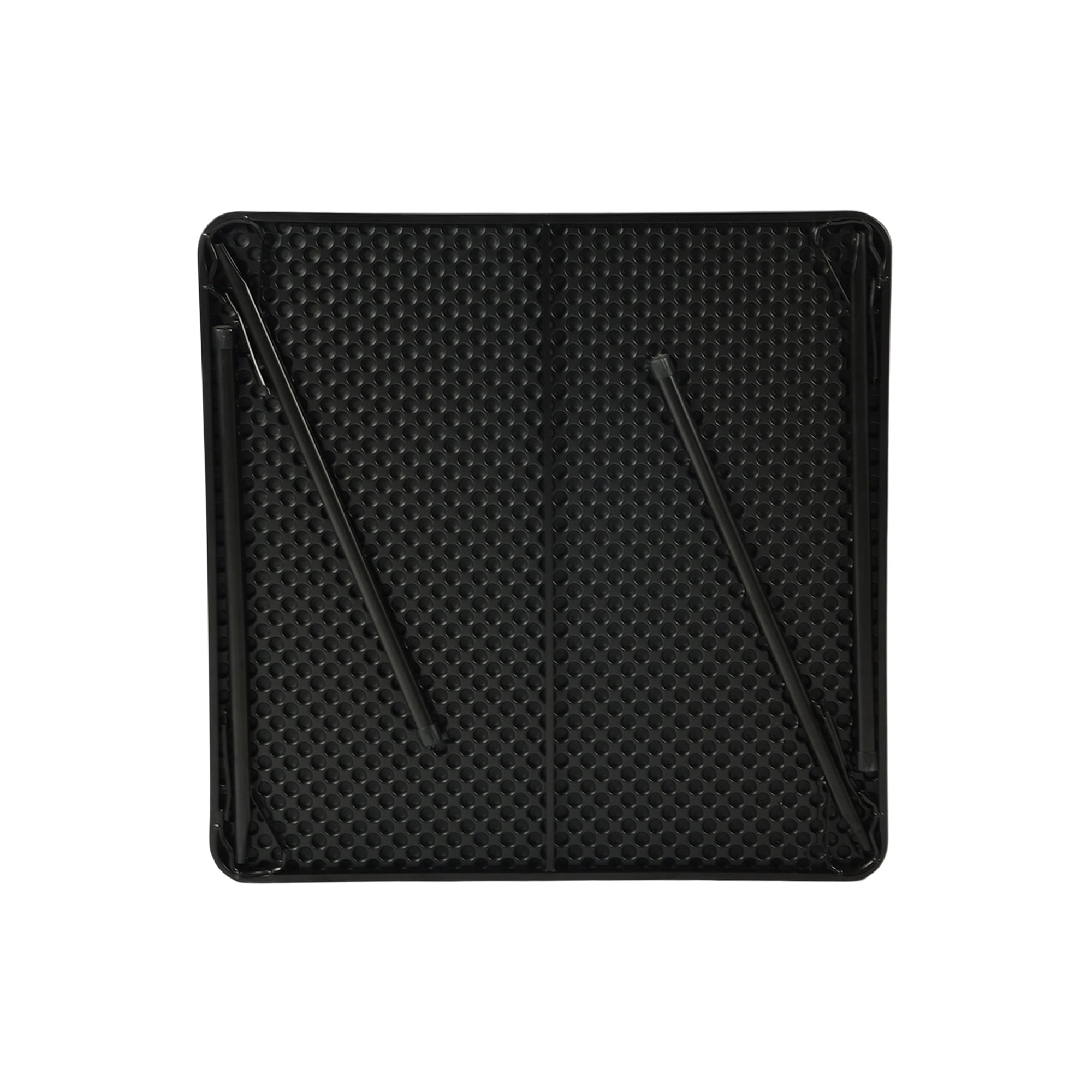 Homy Casa FERN Dining Table 34" Black Dining Room