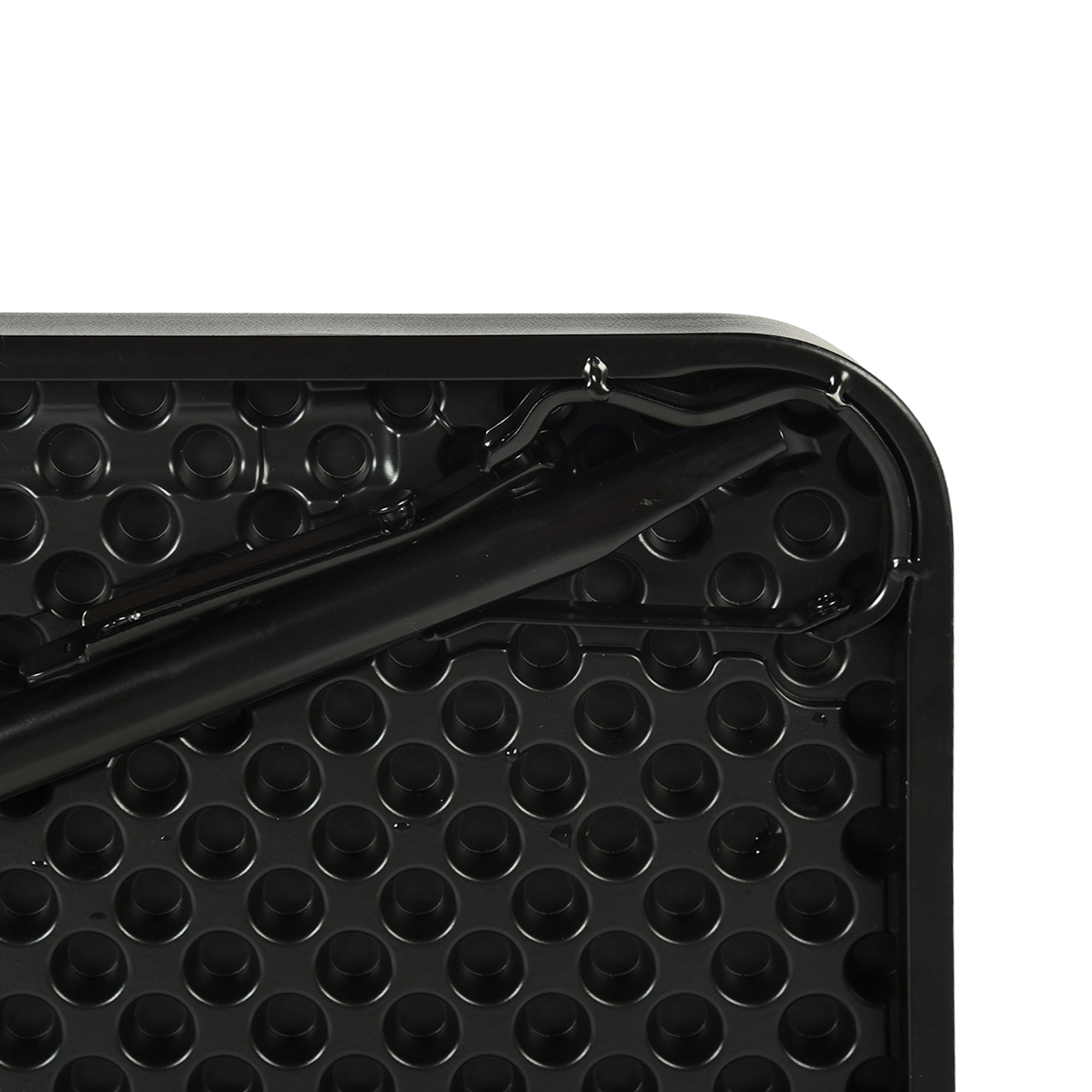 Homy Casa FERN Dining Table 34" Black Dining Room