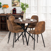 Fontana Modern 31.5" Wooden Round Dining Table