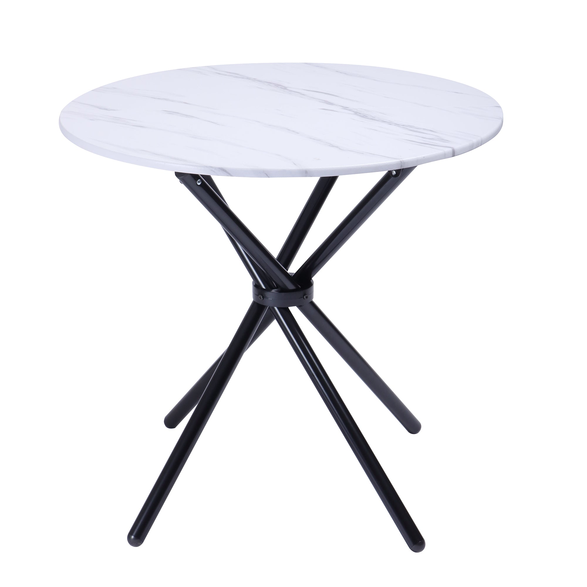 Fontana Modern 31.5" Wooden Round Dining Table