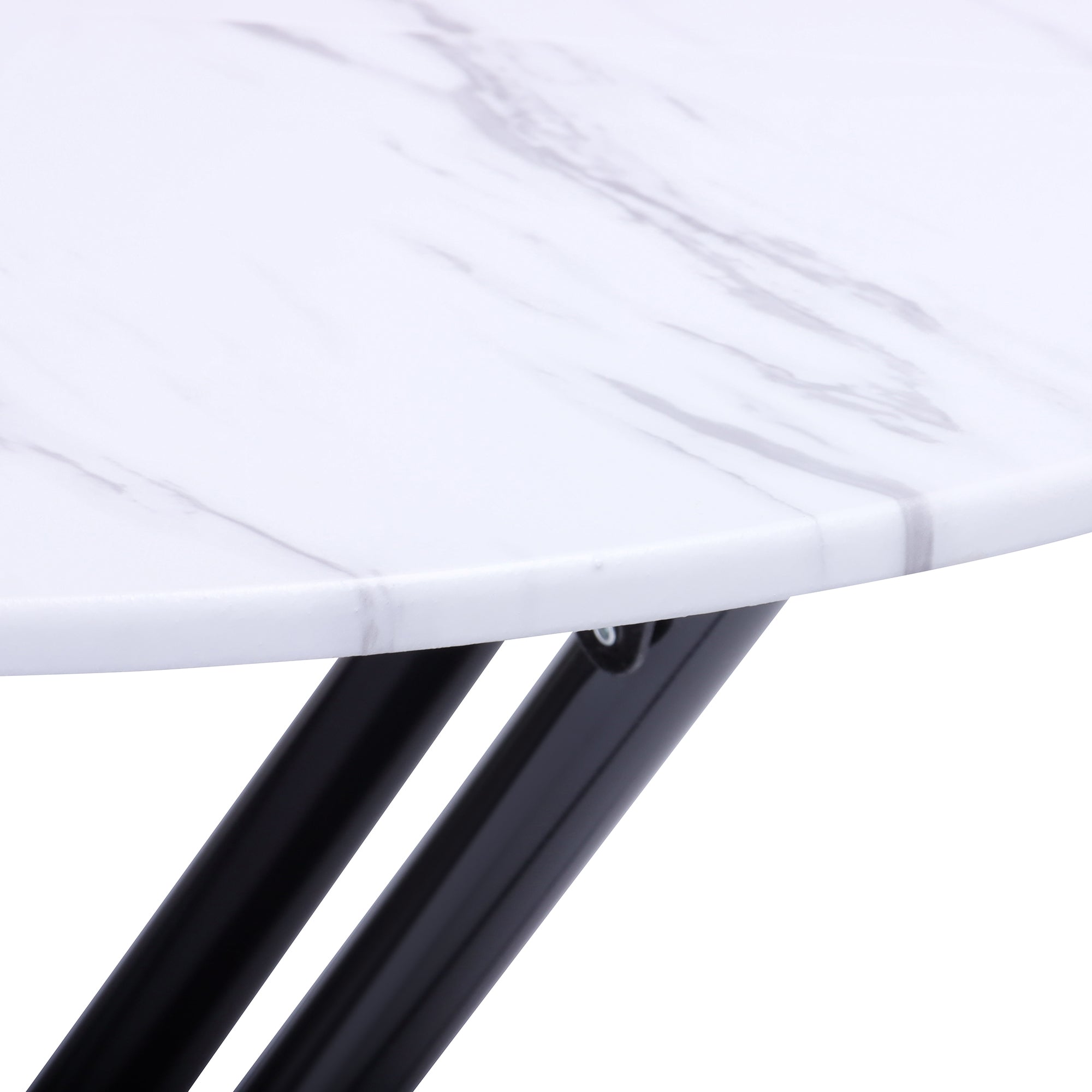 Fontana Modern 31.5" Wooden Round Dining Table