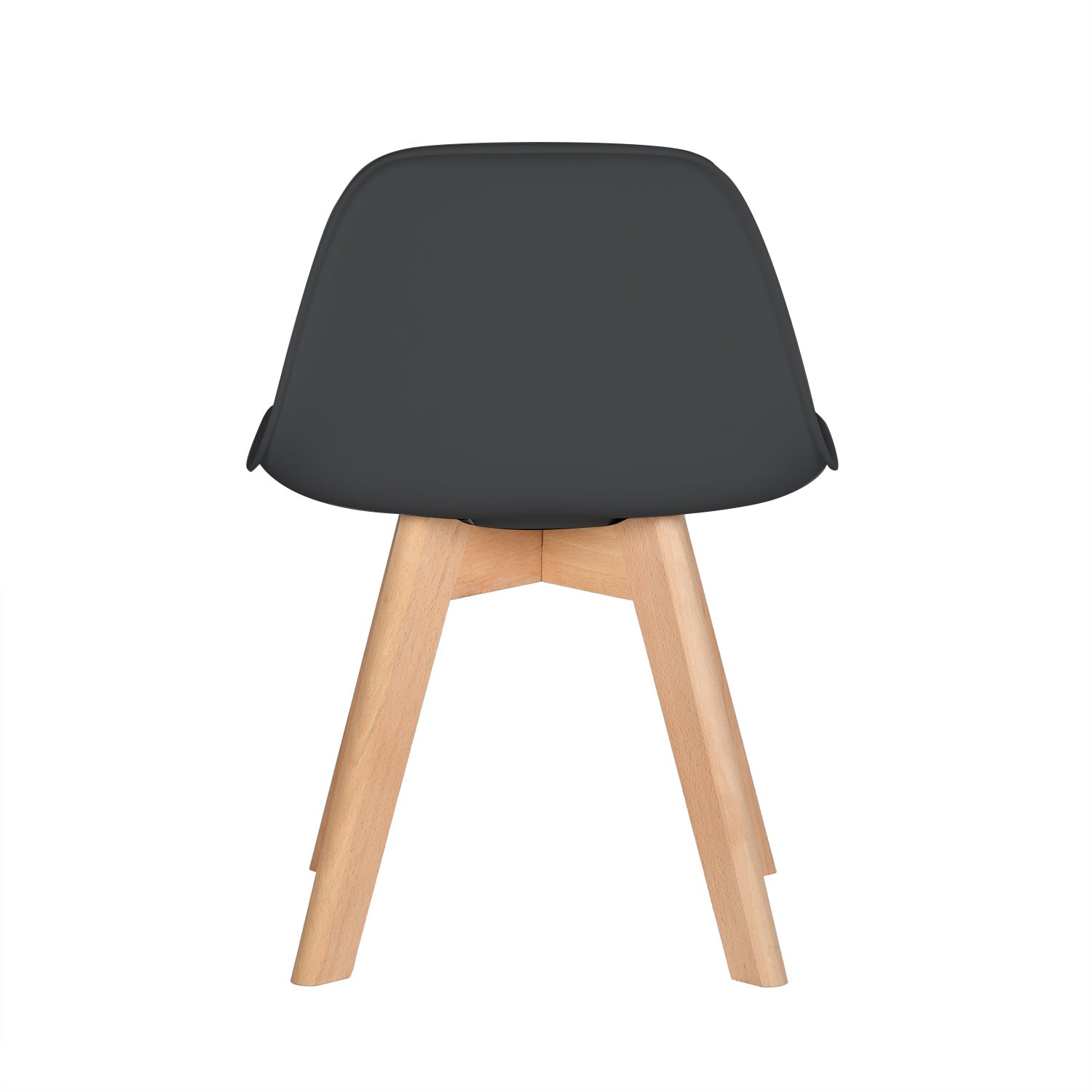 Frankfurt wooden leg Plastic seat Toddler Chair
