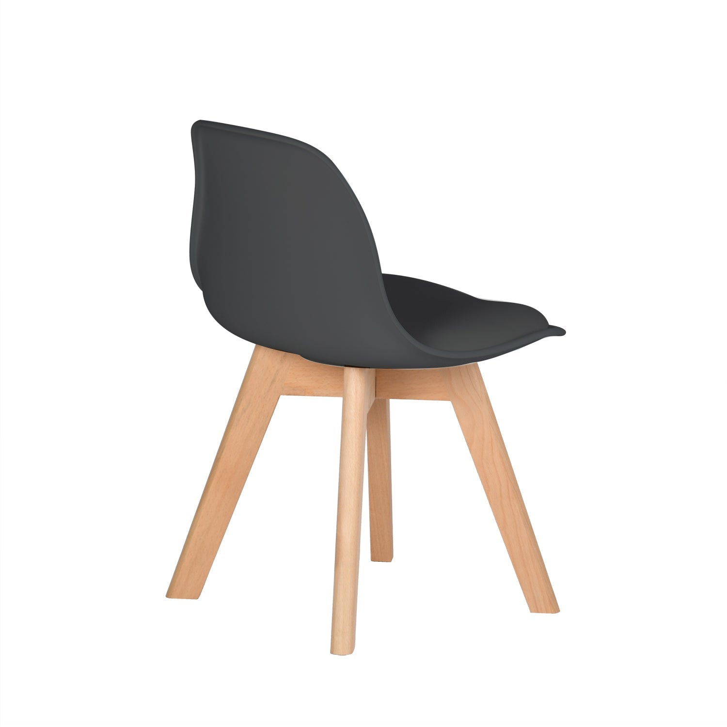 Frankfurt wooden leg Plastic seat Toddler Chair