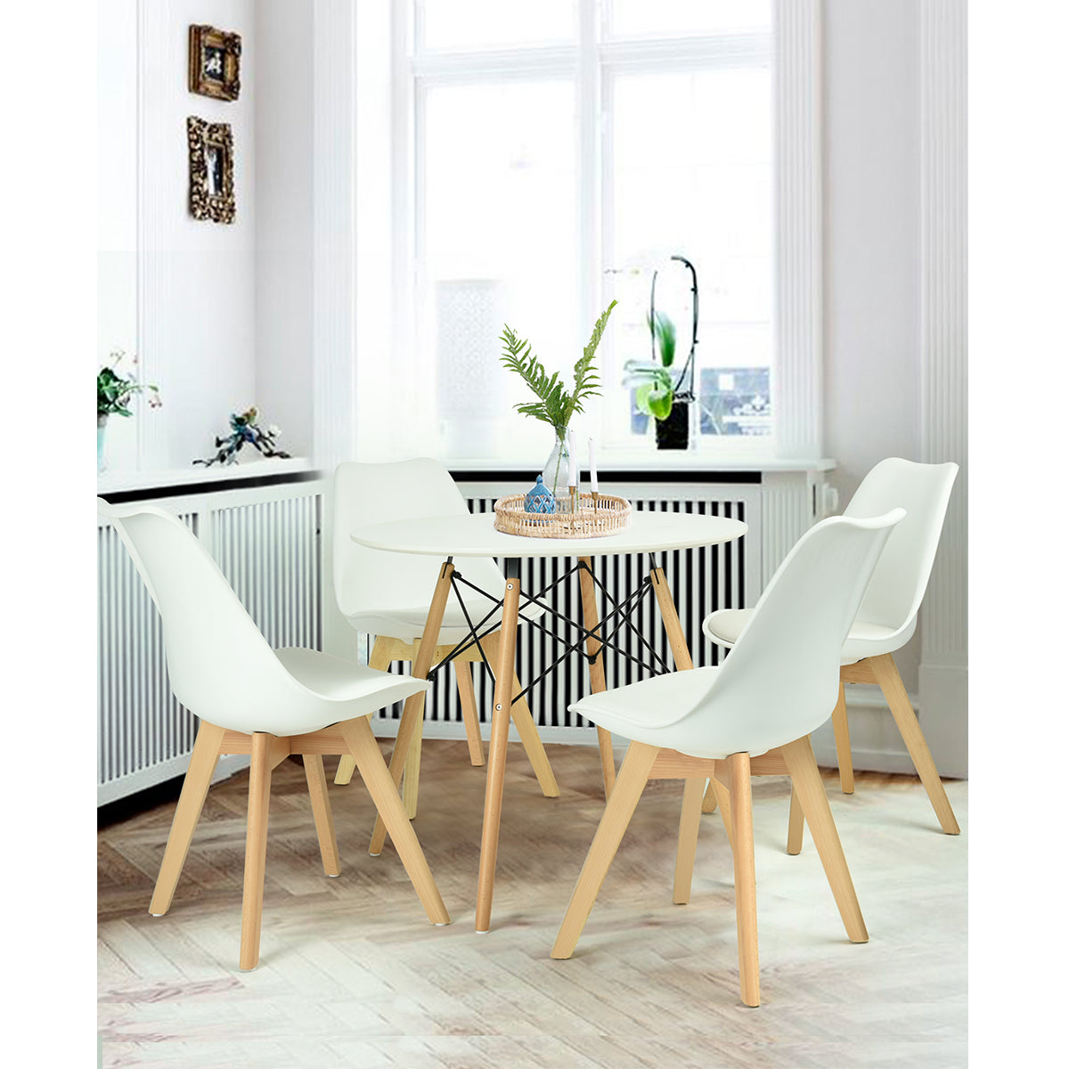 Chad 31.5“ Round Top Kitchen Dining Table