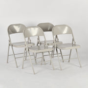Frieda Stylish metal Foldable Chairs , Perfect For Dining & Events-HOMY CASA