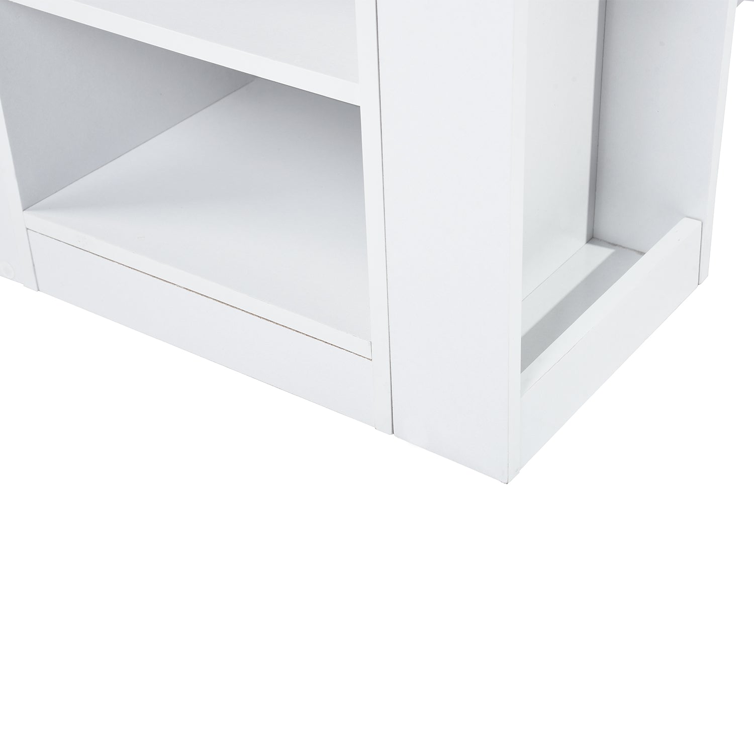 Homy Casa FROILLE 47.2" Modern Wood Bar Table for Home and Workspace Open Box