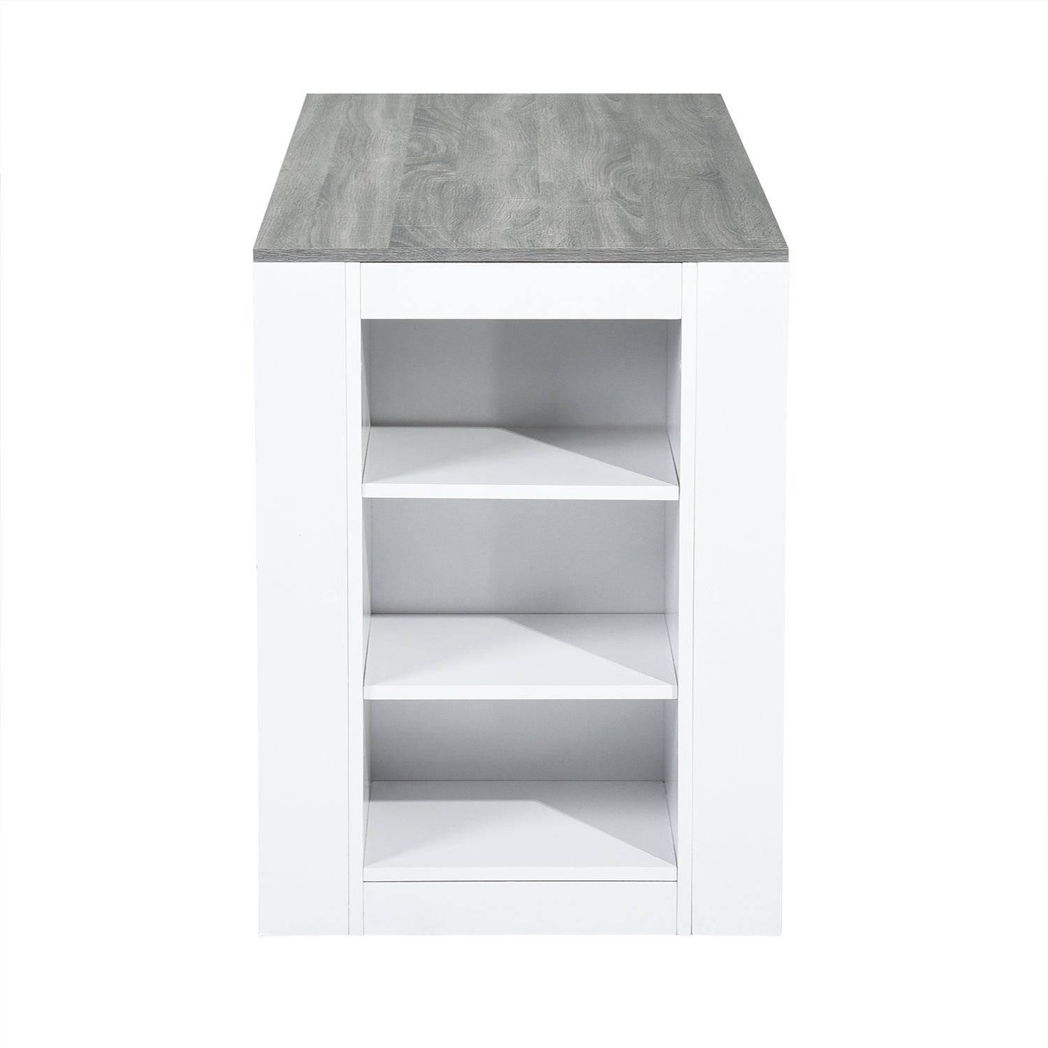 Homy Casa FROILLE 47.2" Modern Wood Bar Table for Home and Workspace Open Box