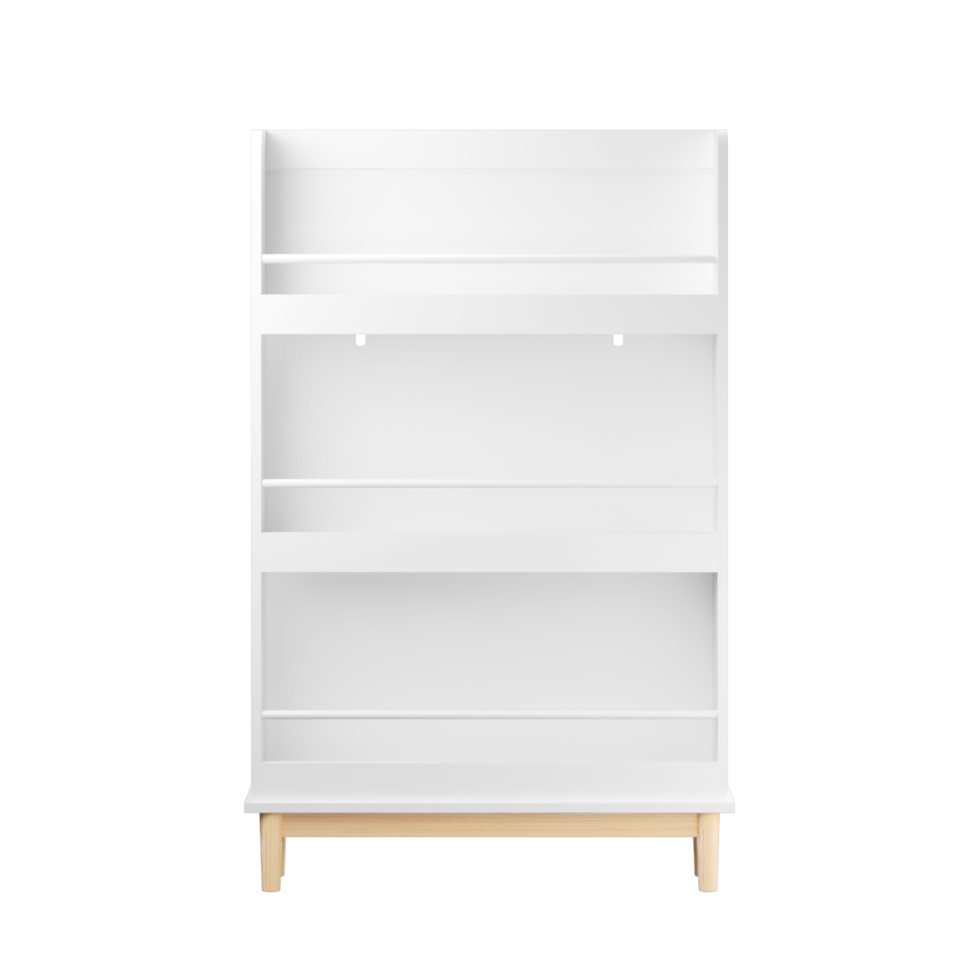 Fawn 46" Display Bookshelf with 3 Front-Facing Shelves