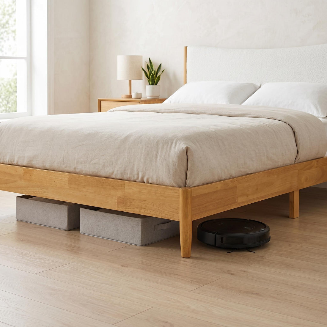 Open Under-Bed Clearance