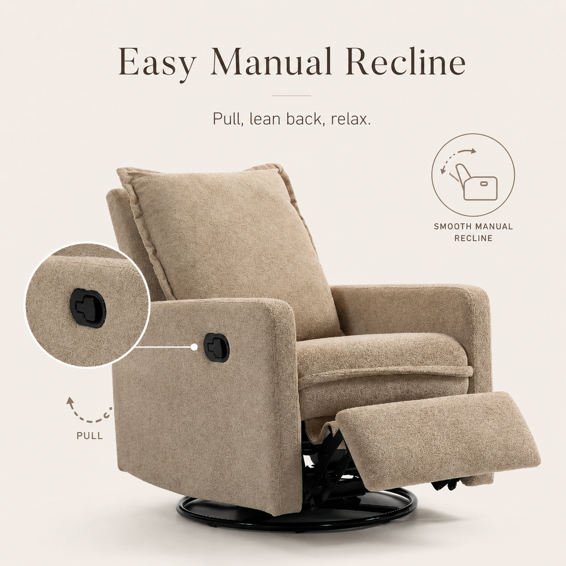 Easy Manual Recline