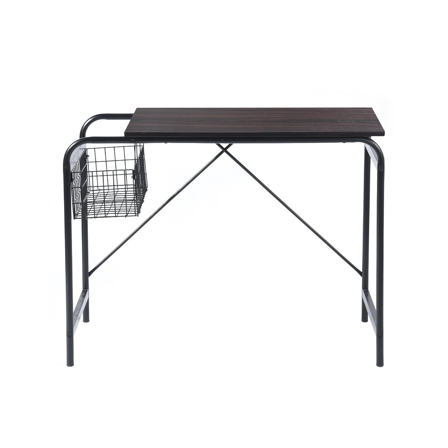 Homy Casa HABIBI DESK A 39.4" W x 17.7" D x 28.4" H Modern Office Desk