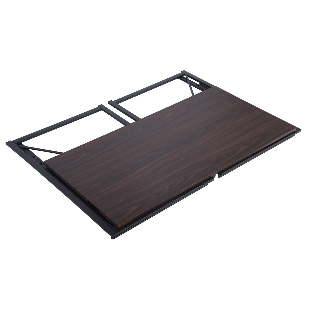 Harper Walnut & Ross Beige Home Office Set