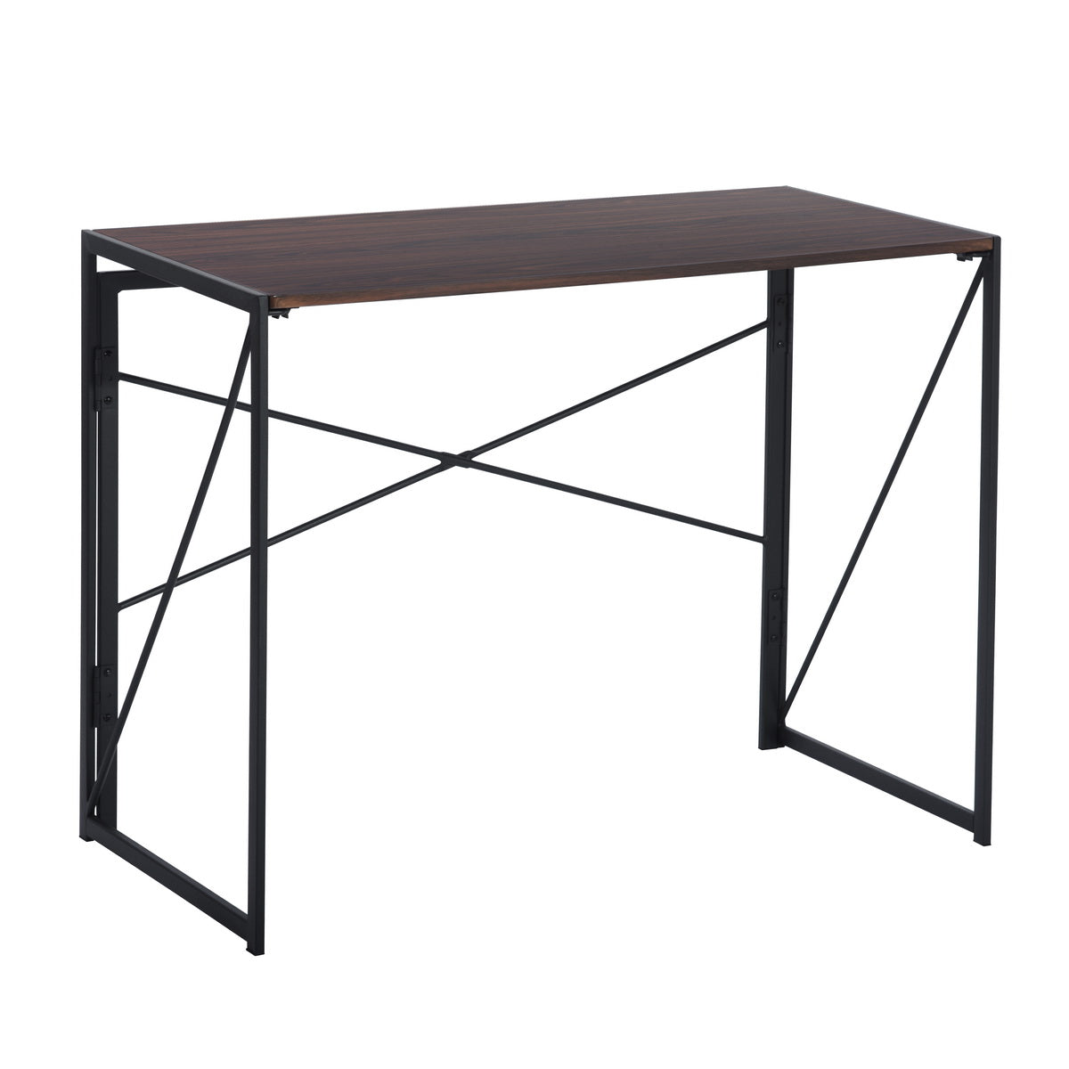 Harper Walnut & Ross Beige Home Office Set