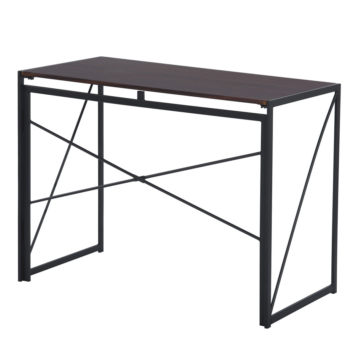 Harper Walnut & Ross Beige Home Office Set